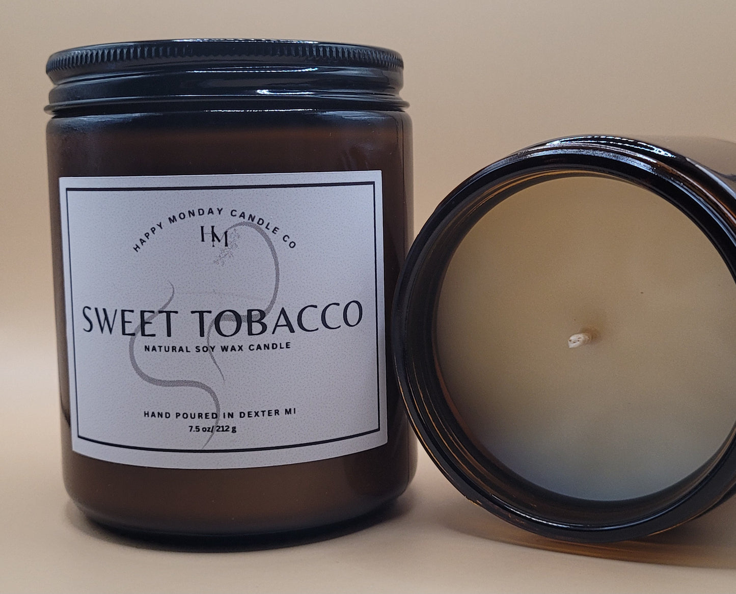 Sweet Tobacco Soy Wax Candle - 7.5oz