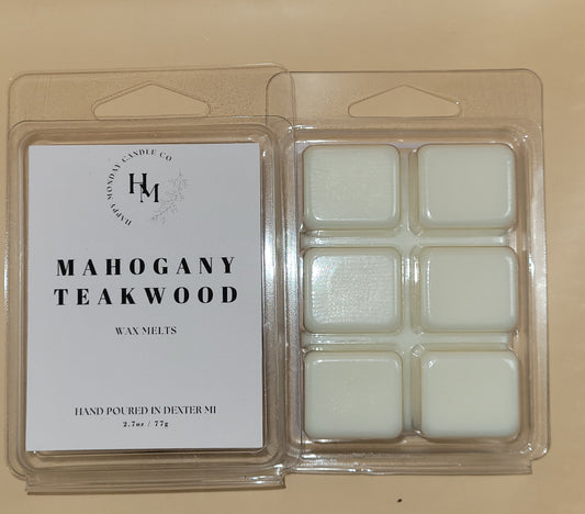 Mahogany Teakwood (type) Soy Wax Melts